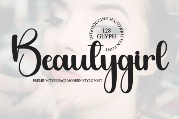 Beautygirl: A Modern Handwritten Typeface for Editorial Design