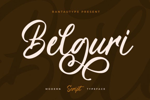 Belguri: Elevating Editorial Design with Elegant Script Typography