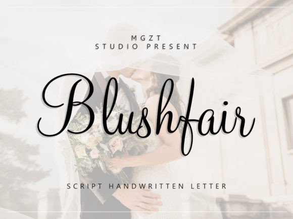 Blushfair: A Script Font for Elegant Small Business Branding