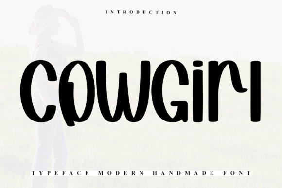 Cowgirl: A Handwritten Font for Casual Elegance in Web Design