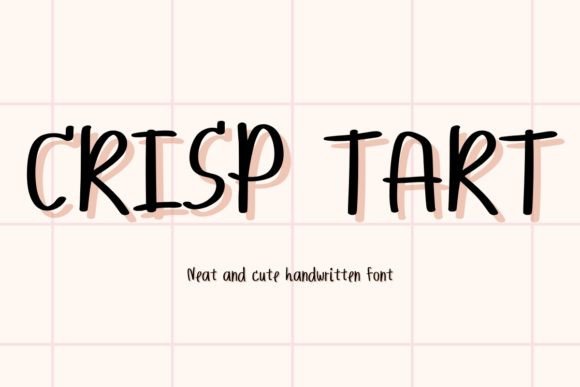 Crisp Tart: The Perfect Handwritten Typeface for Boutique Branding