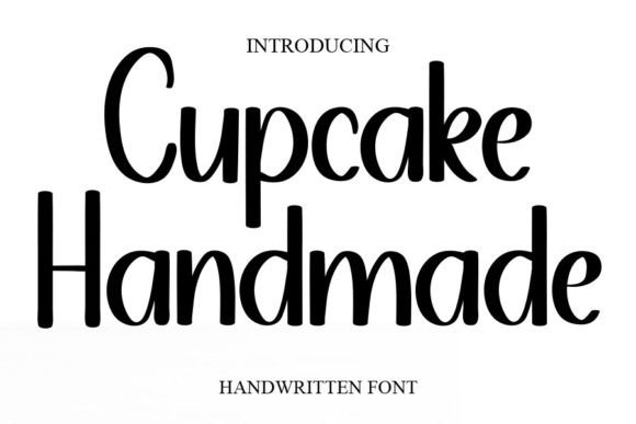 Cupcake Handmade: A Modern Script Typeface for Digital Branding