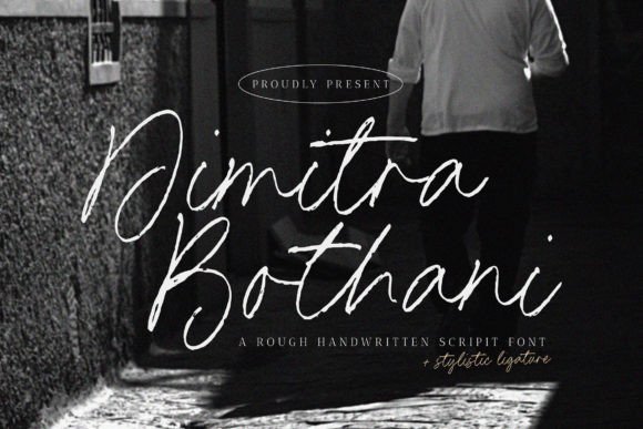 Dimitra Bothani: A Rebel Typeface for Edgy Campaign Design