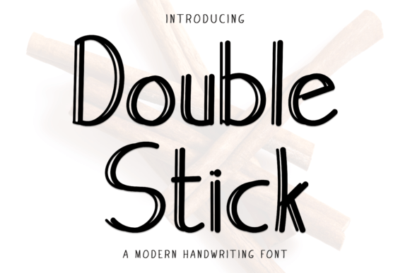 Double Stick: The Handwritten Typeface for Scroll-Stopping Social Media Graphics