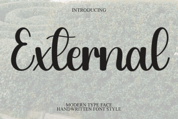 External Typeface Review: A Modern Handwritten Font for Digital Branding