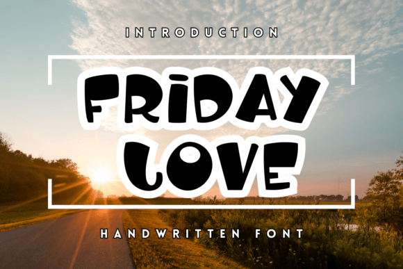 Friday Love: A Handwritten Typeface for Authentic Craft Branding