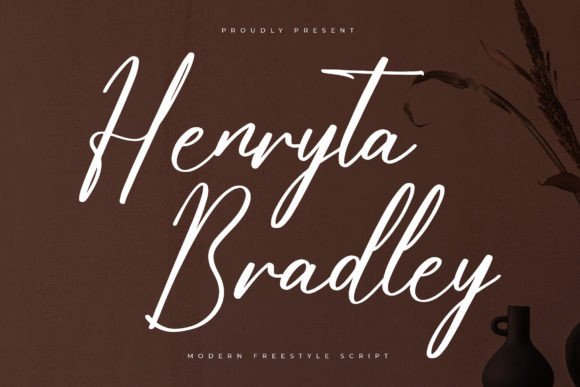 Henryta Bradley: Elevate Your Brand With Elegant Script Typography