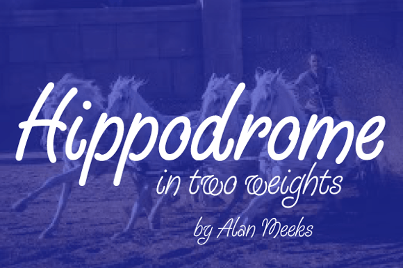 Hippodrome: A Script Typeface for Polished Digital Branding