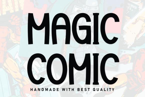 Magic Comic: A Script Font for Elegant Digital Branding