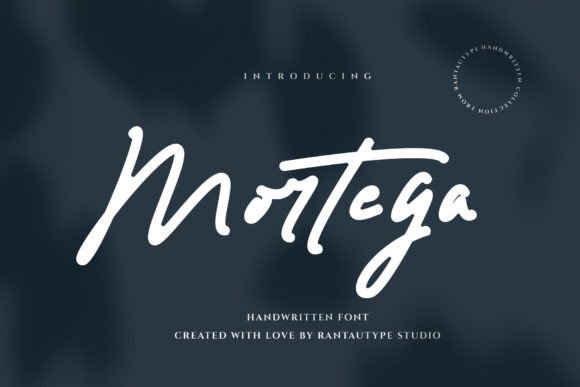 Mortega: The Elegant Script Font for Scroll-Stopping Social Media Graphics