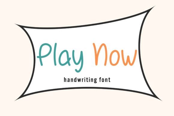 Play Now Typeface: Elevate Your Handmade Brand Identity