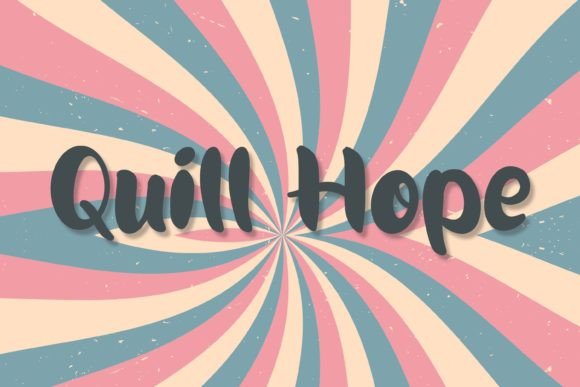 Quill Hope: The Perfect Handwritten Font for Crafters and Sellers