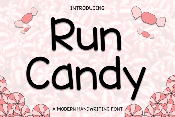 Run Candy Typeface: Elevate Your Handmade Brand Identity