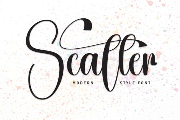 Scatter Typeface Review: A Handwritten Font for Editorial Branding