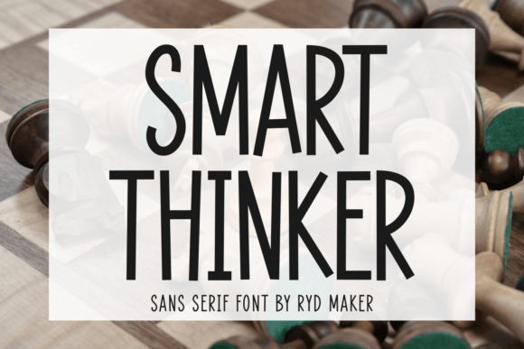 Smart Thinker: A Modern Typeface for Editorial Clarity