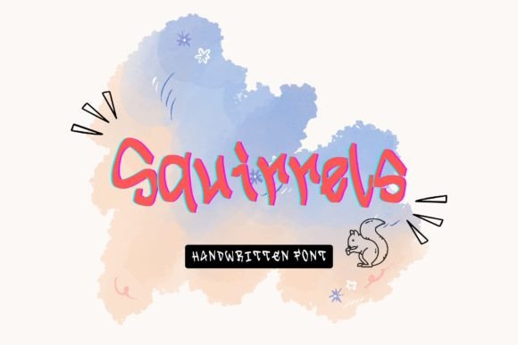 Squirrels Handwritten Font: A Creative Typeface for Crafters