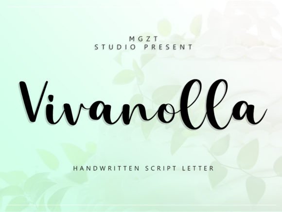Vivanolla: A Modern Script Font for Elegant Web Design